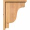 Ekena Millwork Newport Smooth Corbel w/Backplate, Western Red Cedar, 7 1/2"W x 14"D x 18"H COR08X14X18NEW01SWR - alternate 2